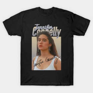 Jennifer Connelly // 80s Vintage Aesthetic Style // T-Shirt